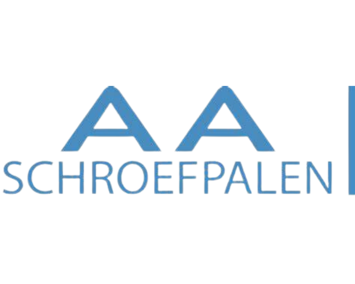 Logo van ons zusterbedrijf AA Schroefpalen
